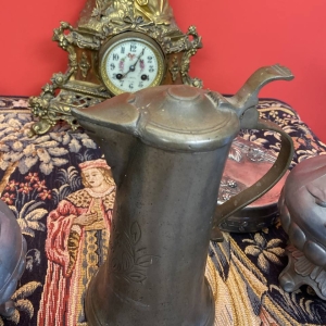 Antique German Pewter Tankard with Hallmarks