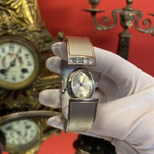 Silver-Tone Invisible Watch Bracelet