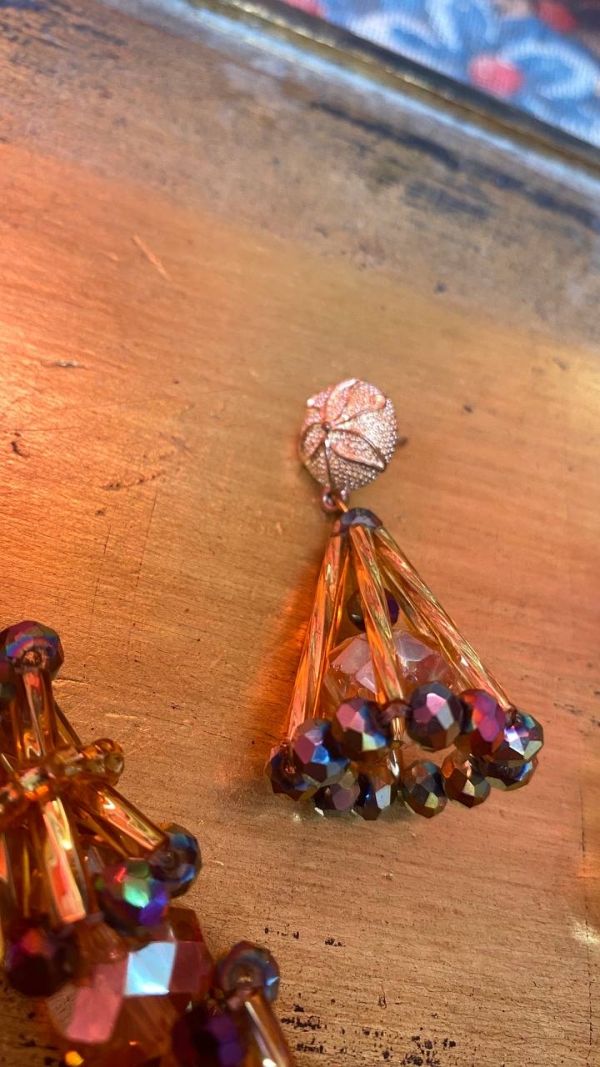 Italian Crystal and Bead Jewelry Set