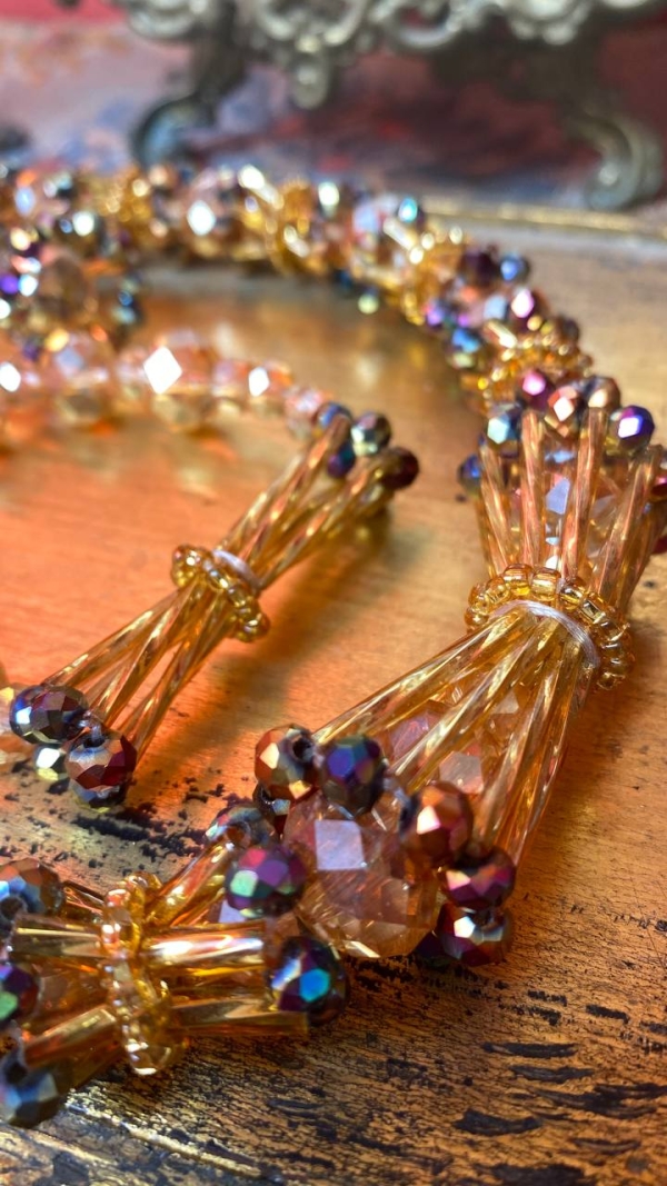 Italian Crystal and Bead Jewelry Set