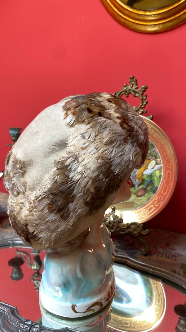 Antique Bird-Inspired Hat from Palermo