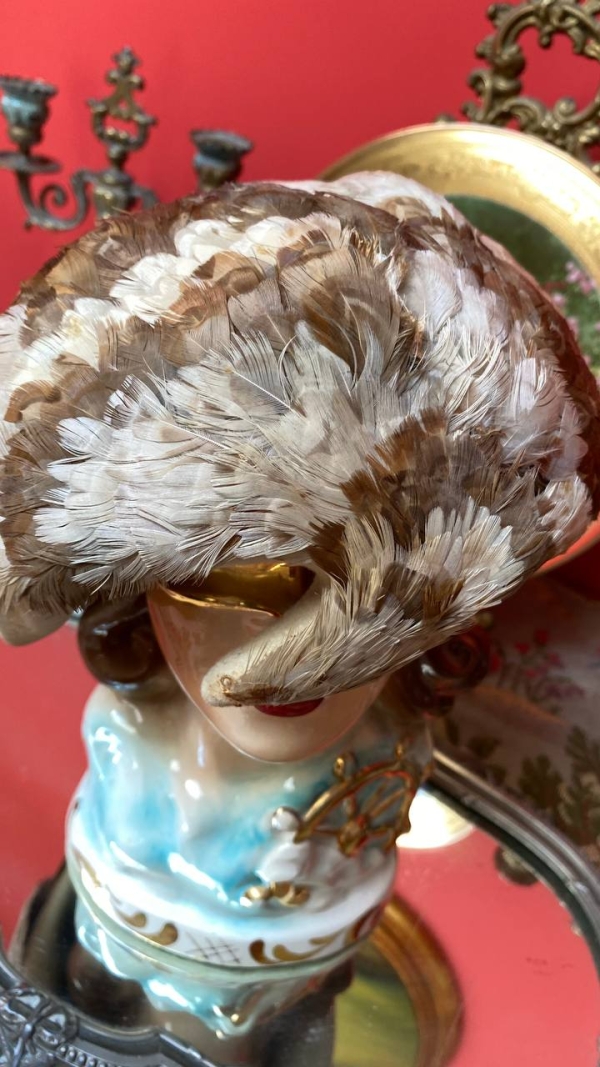 Antique Bird-Inspired Hat from Palermo