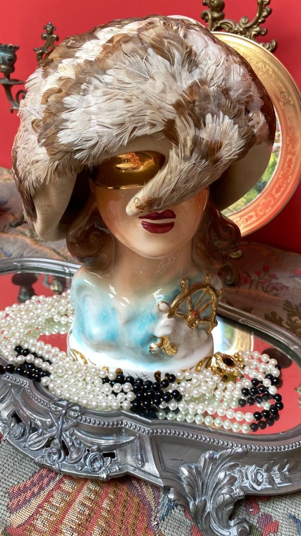 Antique Bird-Inspired Hat from Palermo