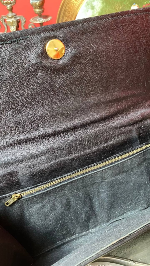 Vintage Genuine Lizard Skin Clutch