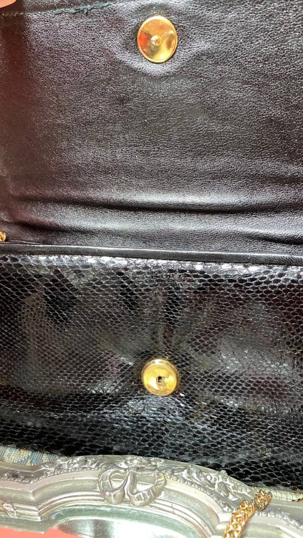 Vintage Genuine Lizard Skin Clutch