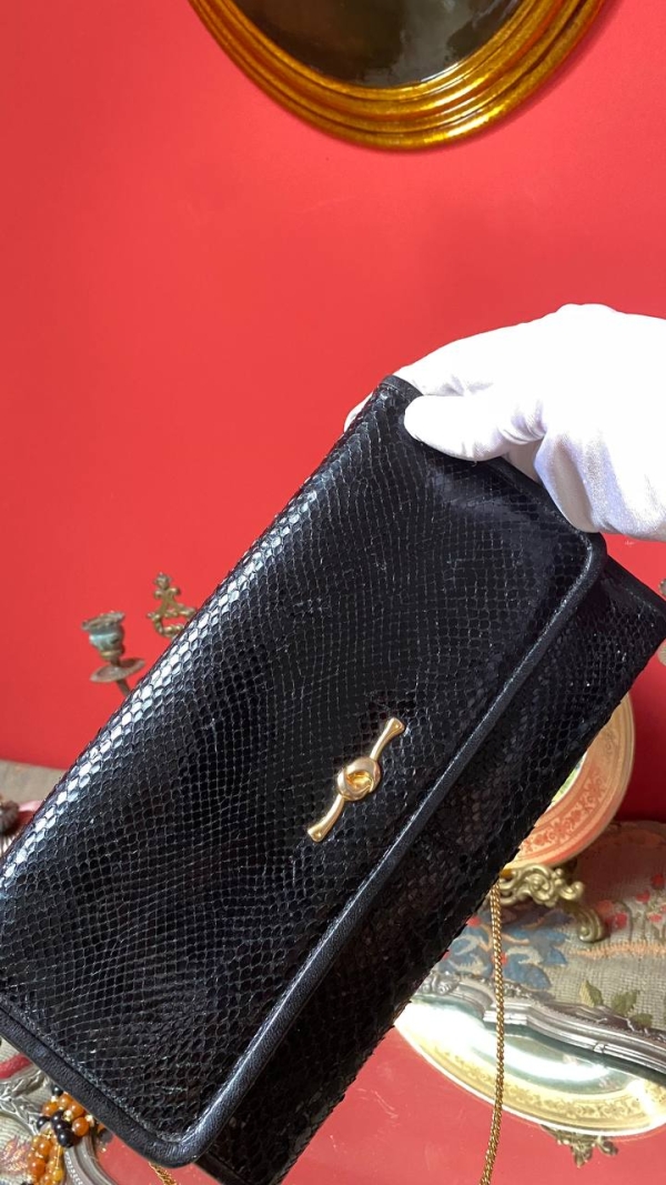 Vintage Genuine Lizard Skin Clutch