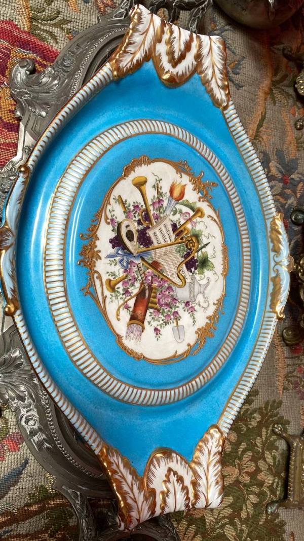 Antique Sèvres-Style Serving Set by Edmé Samson & Cie