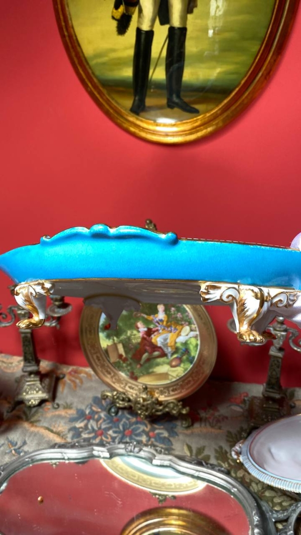 Antique Sèvres-Style Serving Set by Edmé Samson & Cie