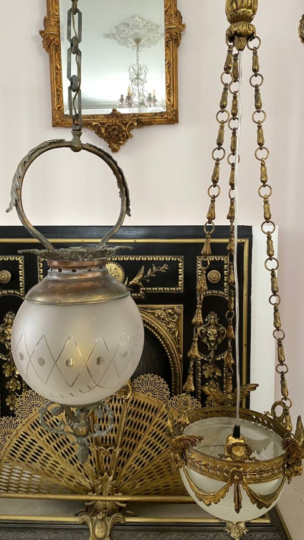 Large Vintage Italian Lantern