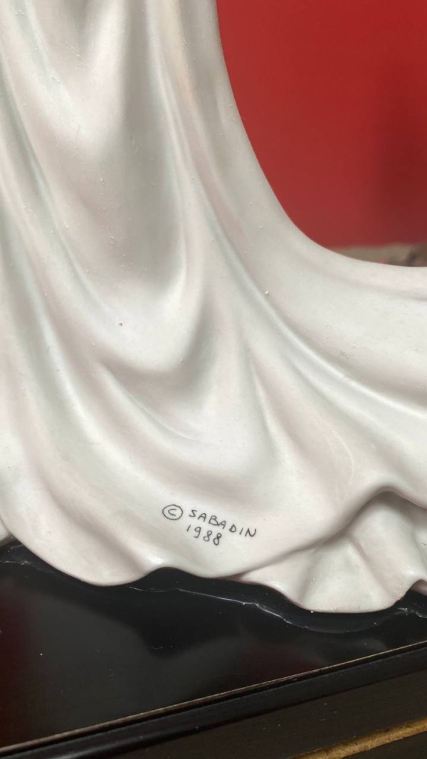 Vittorio Sabadin Art Nouveau Dancing Girl Figurine