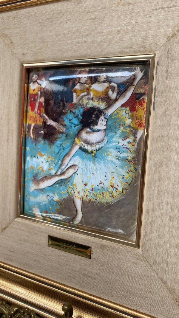Vintage Degas Ballerina Picture