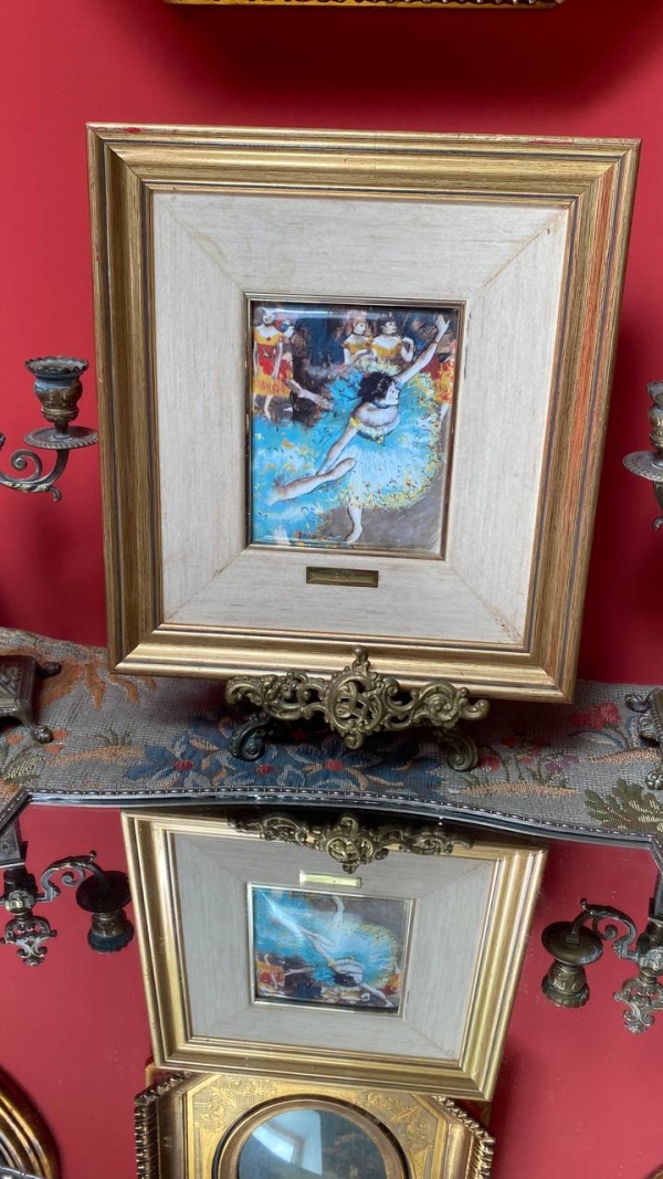 Vintage Degas Ballerina Picture