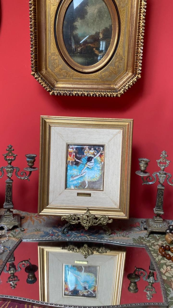 Vintage Degas Ballerina Picture