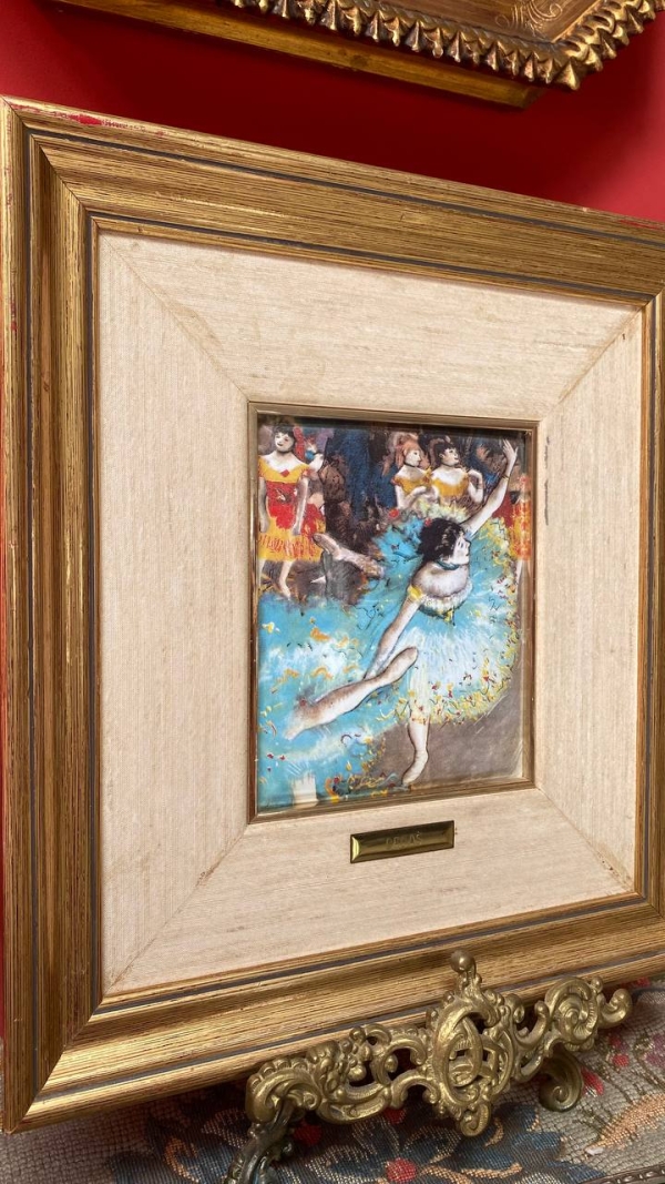 Vintage Degas Ballerina Picture