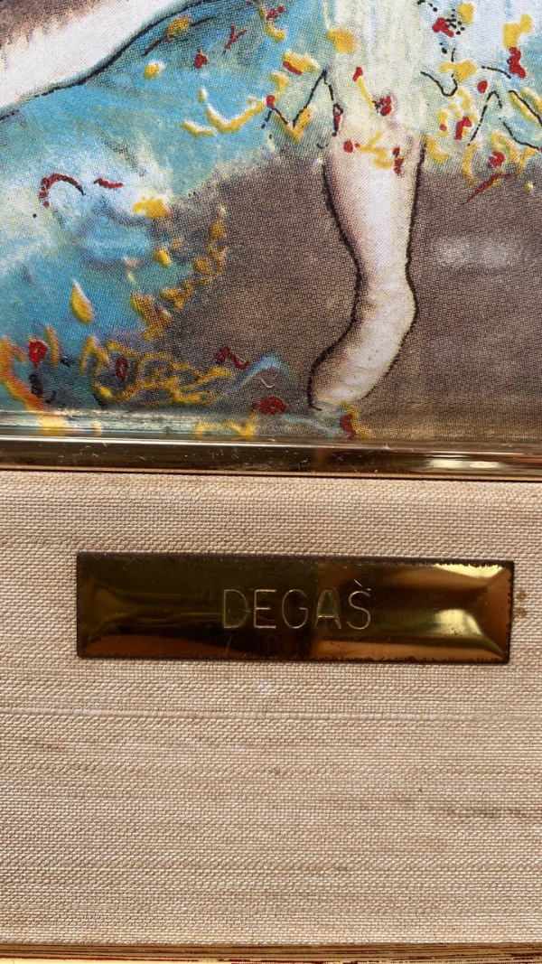 Vintage Degas Ballerina Picture