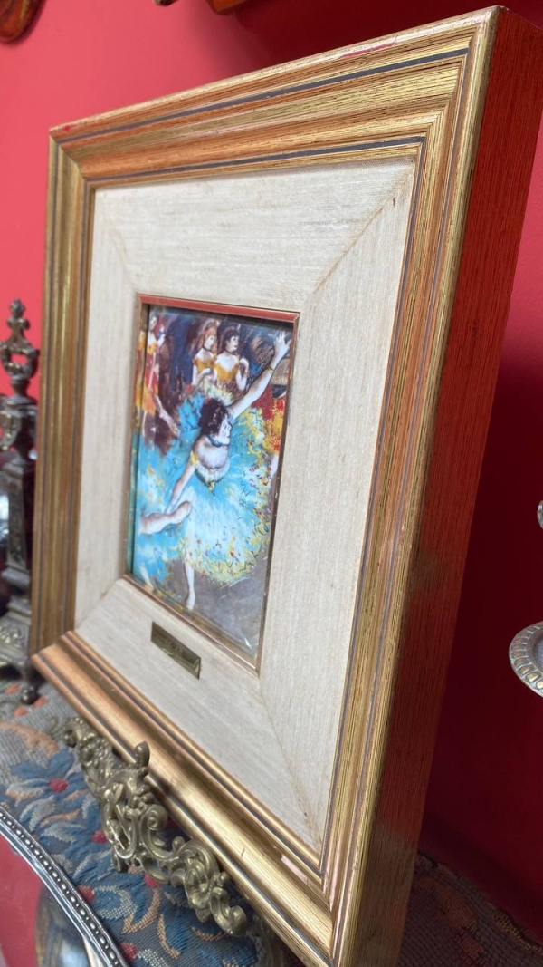 Vintage Degas Ballerina Picture
