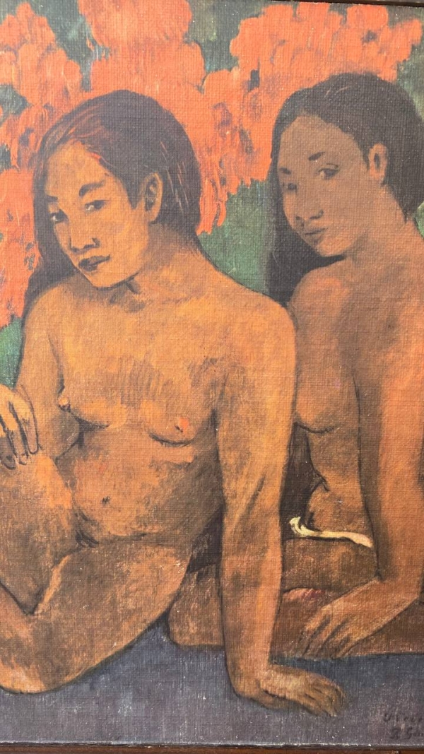 Gauguin in Palermo: Two Tahitian Women