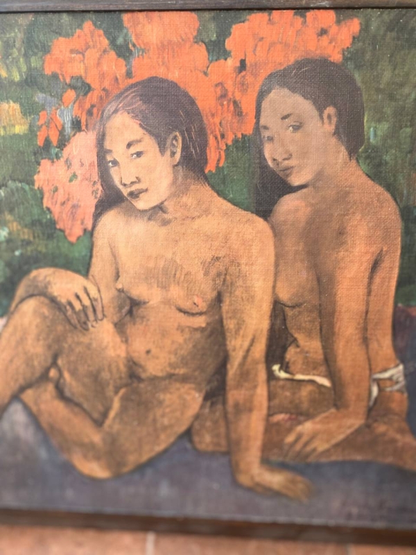 Gauguin in Palermo: Two Tahitian Women