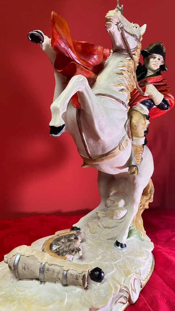 Miriam Valentino Napoleon on Horseback Figurine