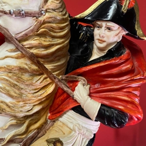 Miriam Valentino Napoleon on Horseback Figurine