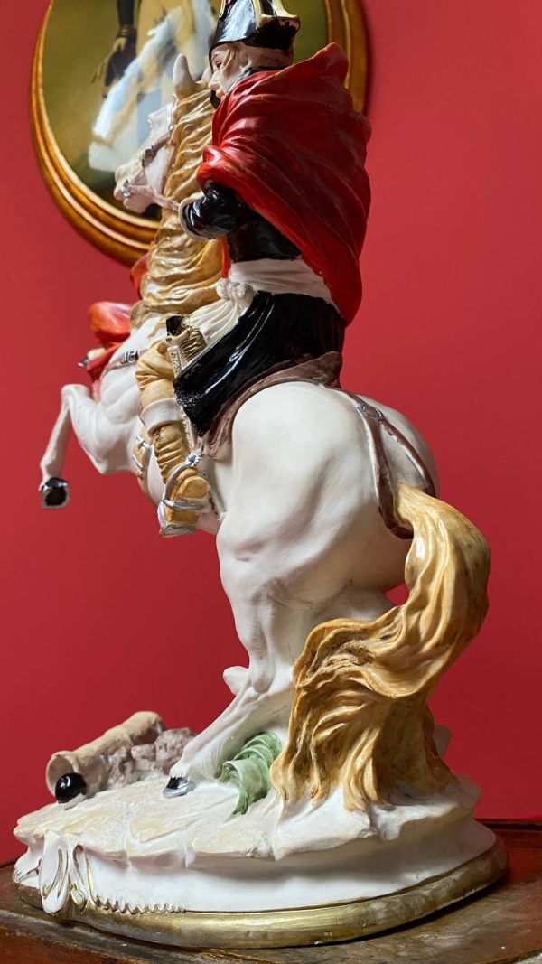 Miriam Valentino Napoleon on Horseback Figurine