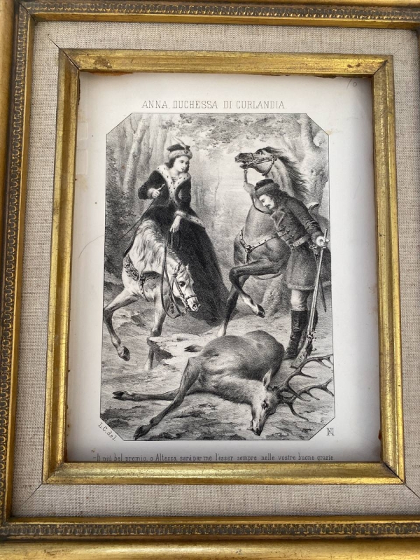 Set of Three Historic Lithographs