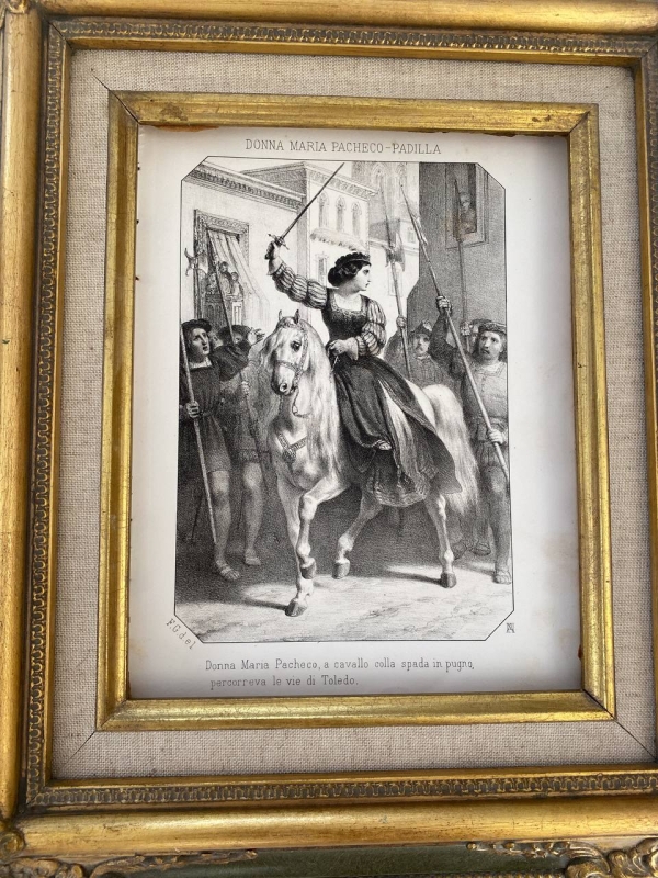 Set of Three Historic Lithographs