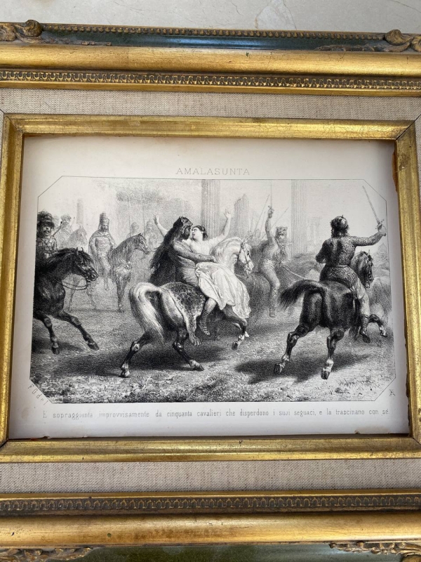 Set of Three Historic Lithographs