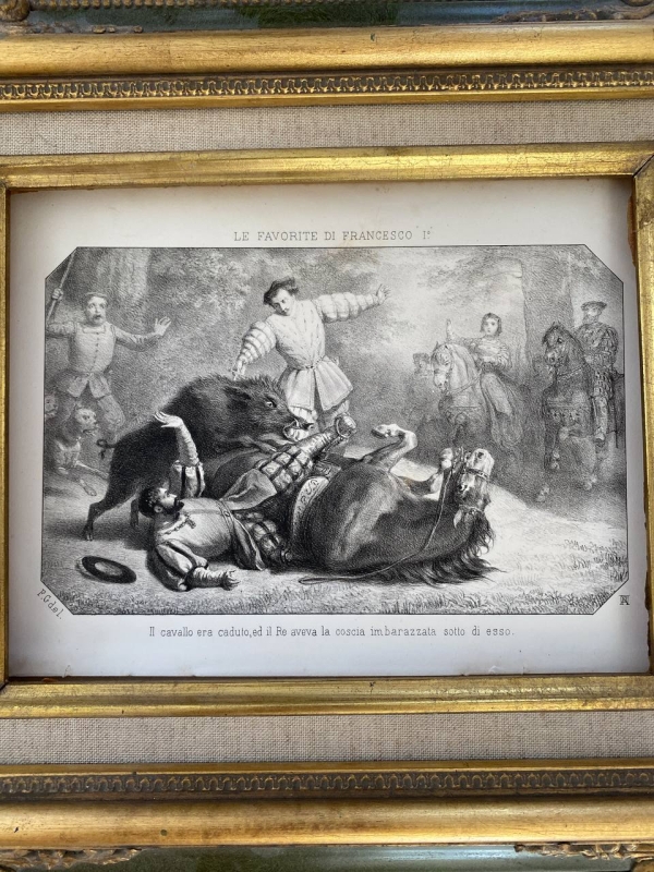 Set of Three Historic Lithographs