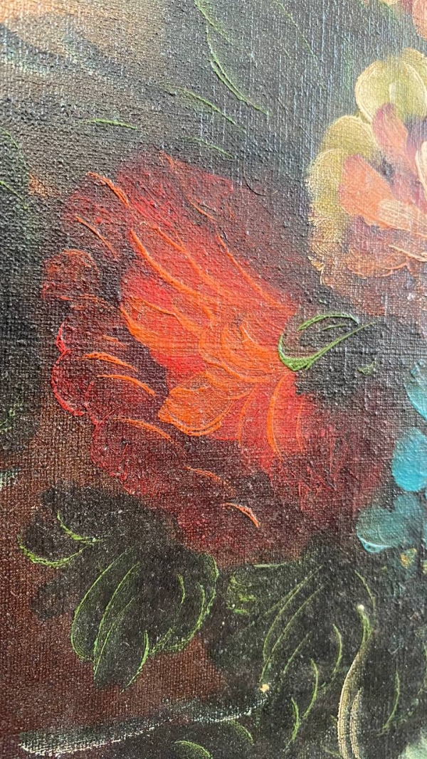 Italian Floral Still Life Signed Tozzi