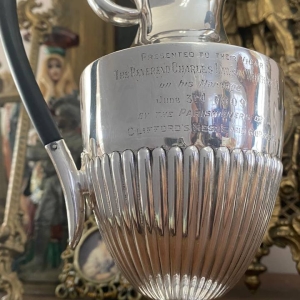 Edwardian Silver Plate Presentation Jug