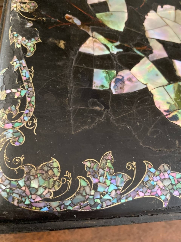 Antique Casket and Silver from Palermo