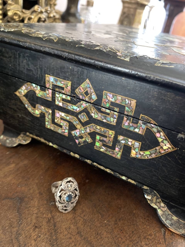 Antique Casket and Silver from Palermo