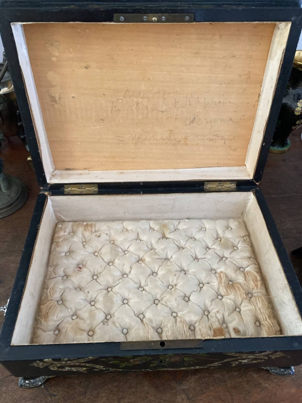 Antique Casket and Silver from Palermo