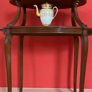 Two-Tier Antique Tea Table