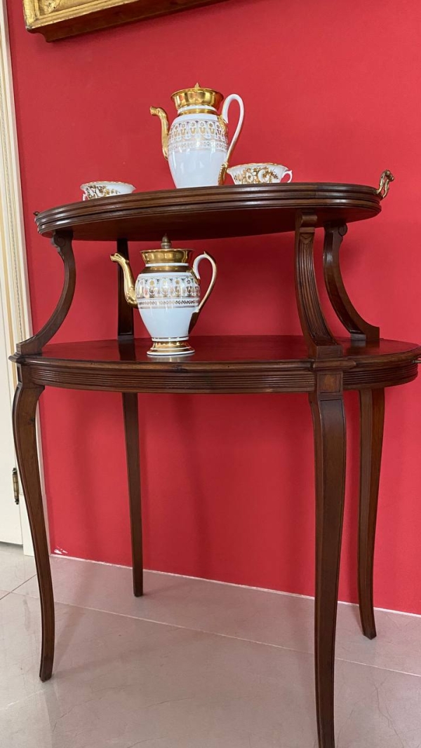 Two-Tier Antique Tea Table