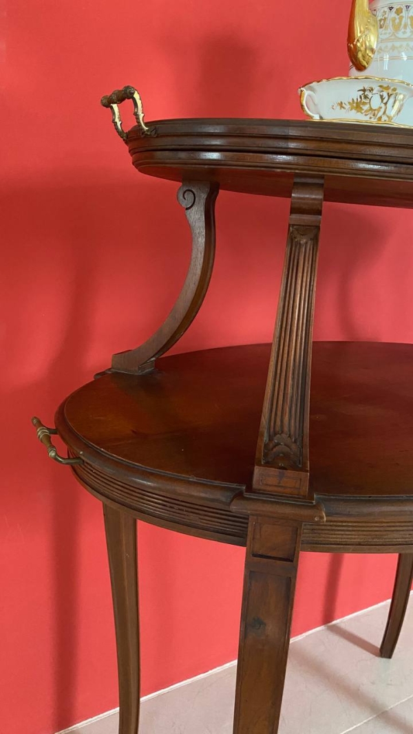 Two-Tier Antique Tea Table