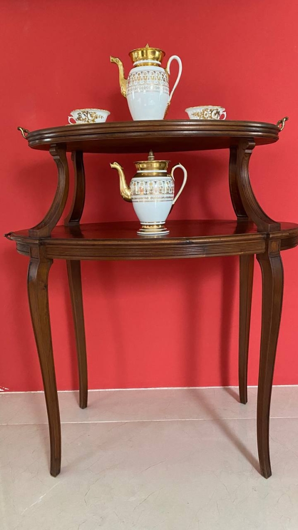 Two-Tier Antique Tea Table