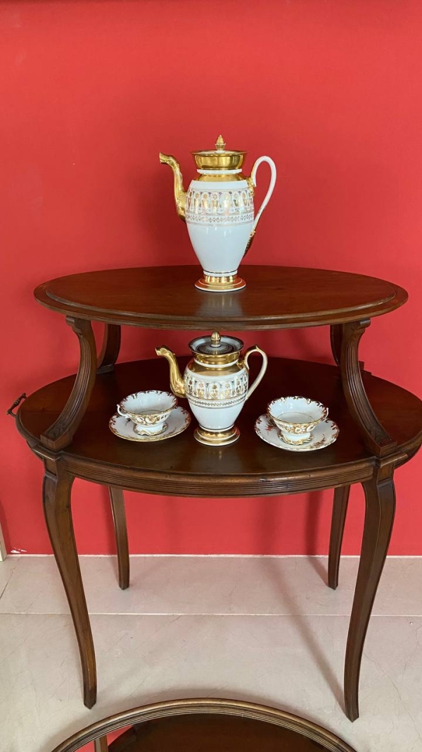 Two-Tier Antique Tea Table